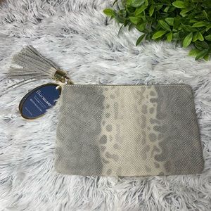 G.I.L.I Haloguard QVC Snake RFID Clutch Wristlet